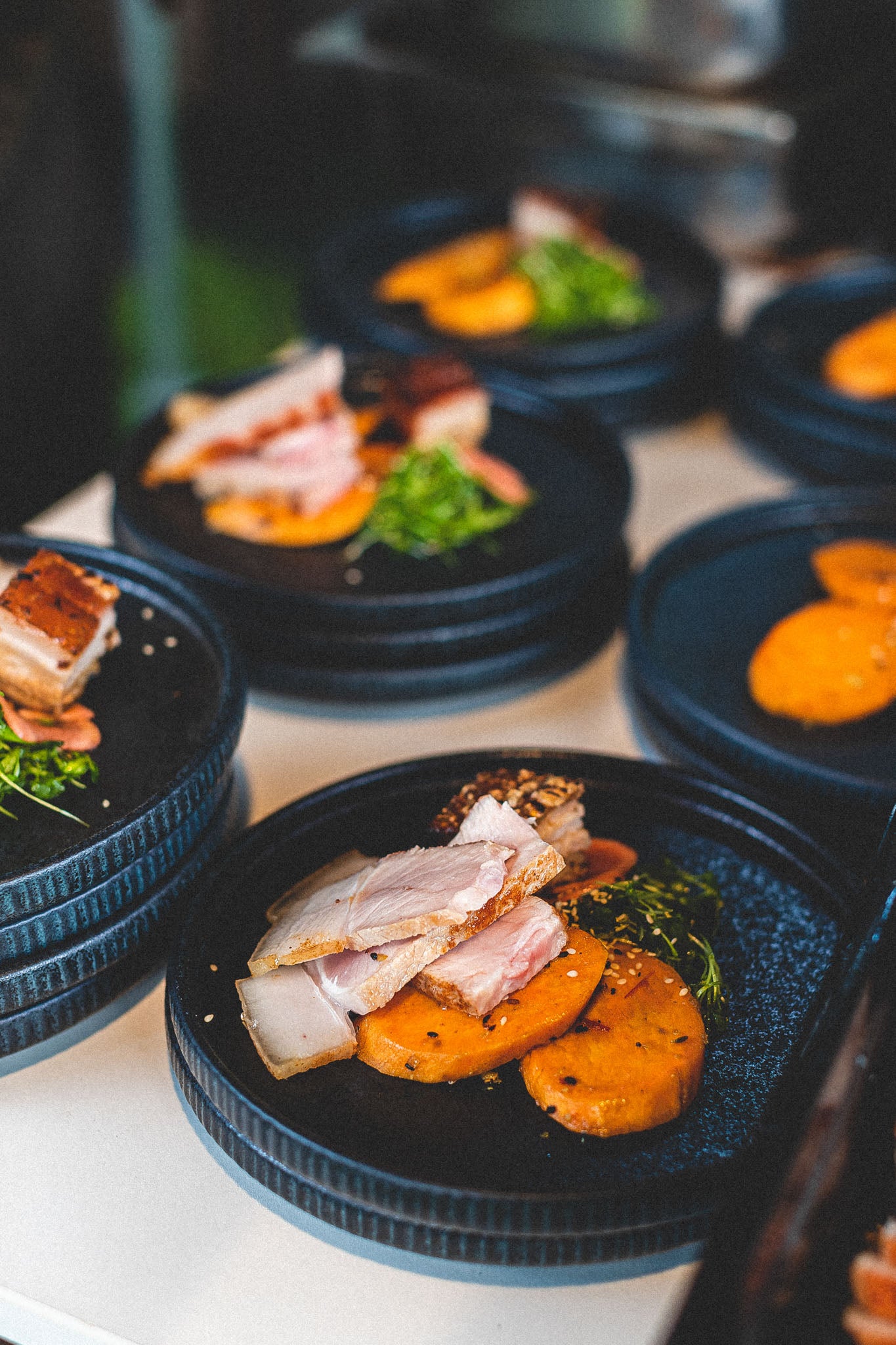 Fine Dining Teller Alte Wutz Brath 